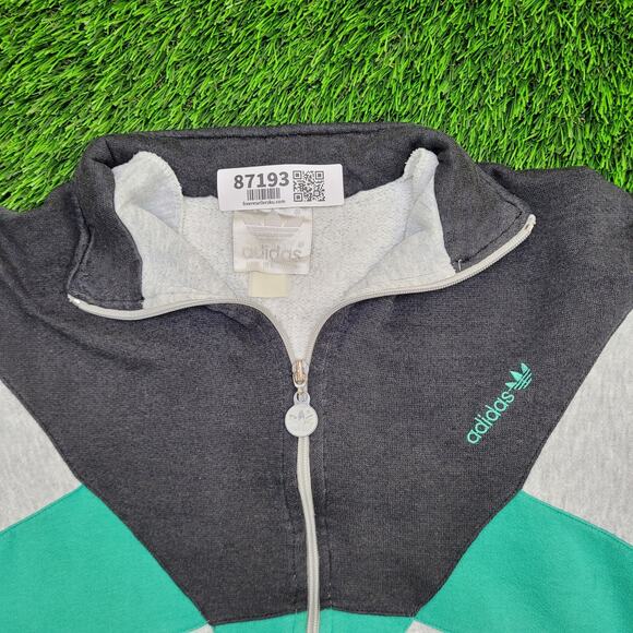 Vintage 90s Adidas Track Jacket Womens XL 23x23 Boxy - Picture 7 of 12